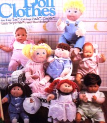 483 18'',24'' DOLL CLOTHES CPK COROLLE THUMBELINA WARDROBE PATTERN